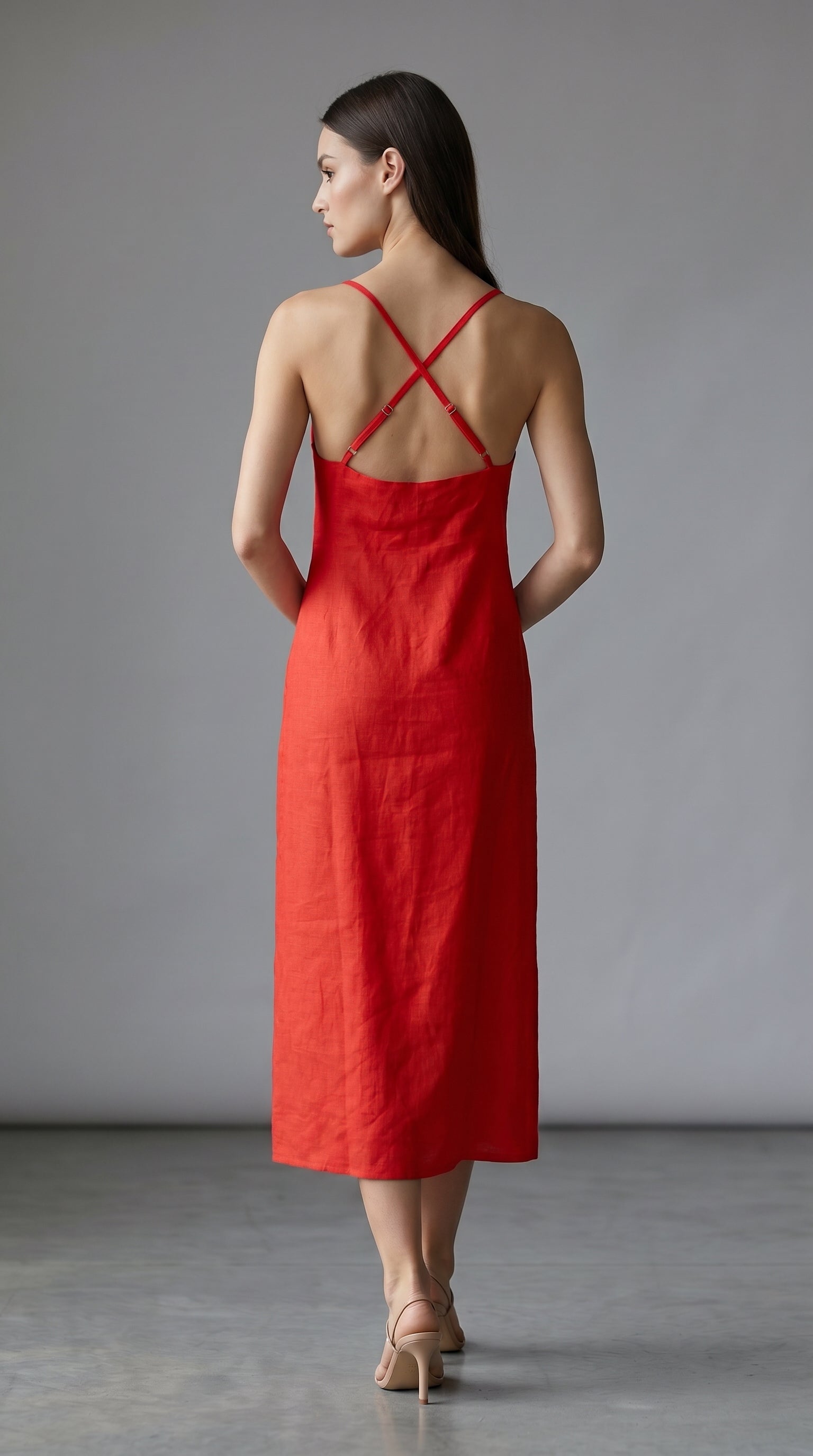 Ana dress Scarlet