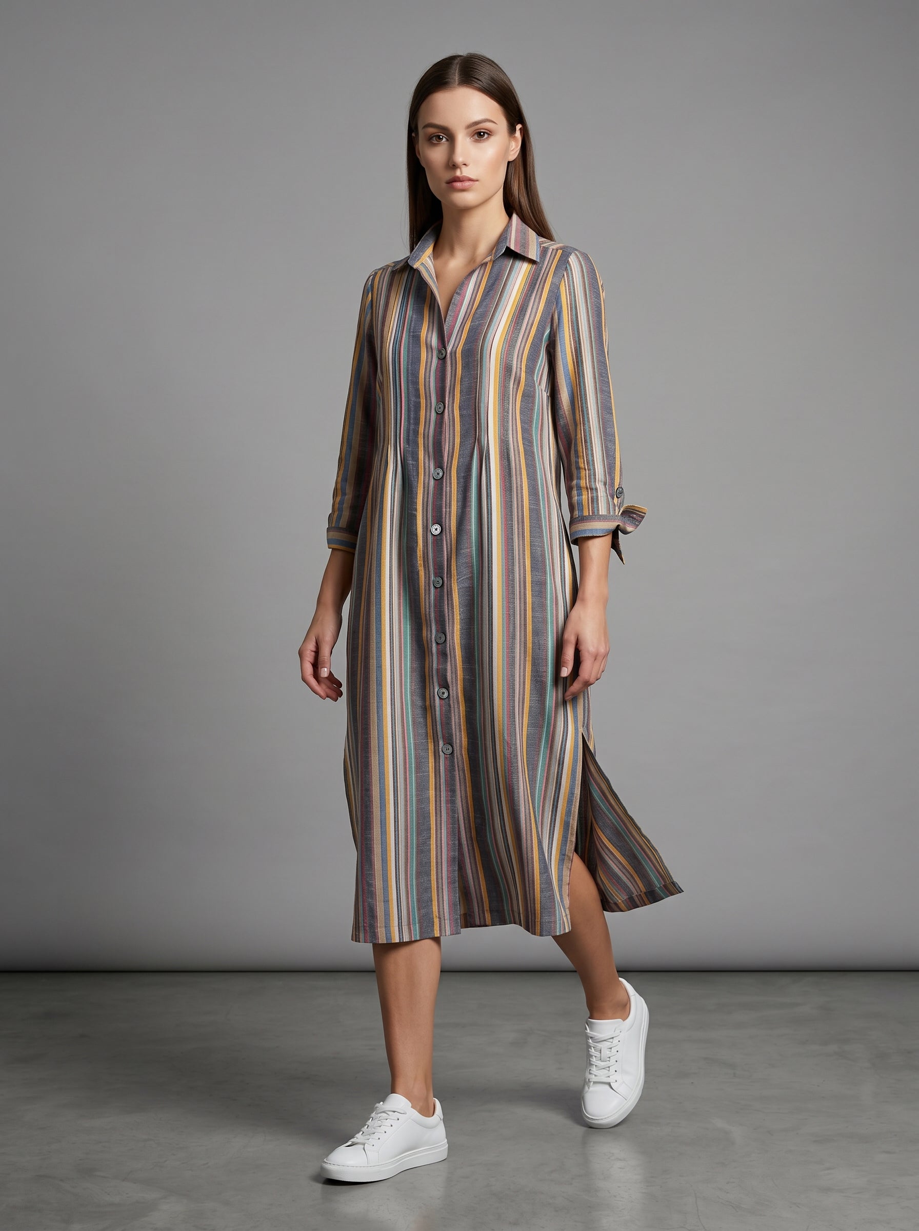 Rosy Vintage Soul stripe dress