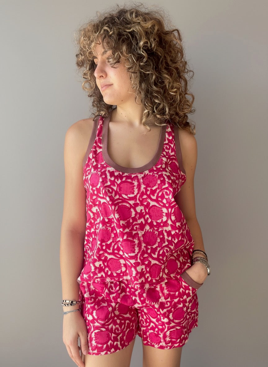 Julia Racer tank