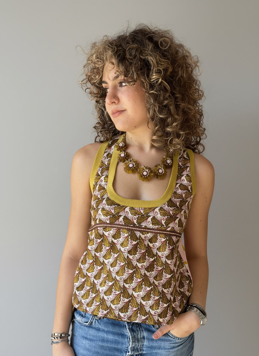 Anika vibe Racer Tank
