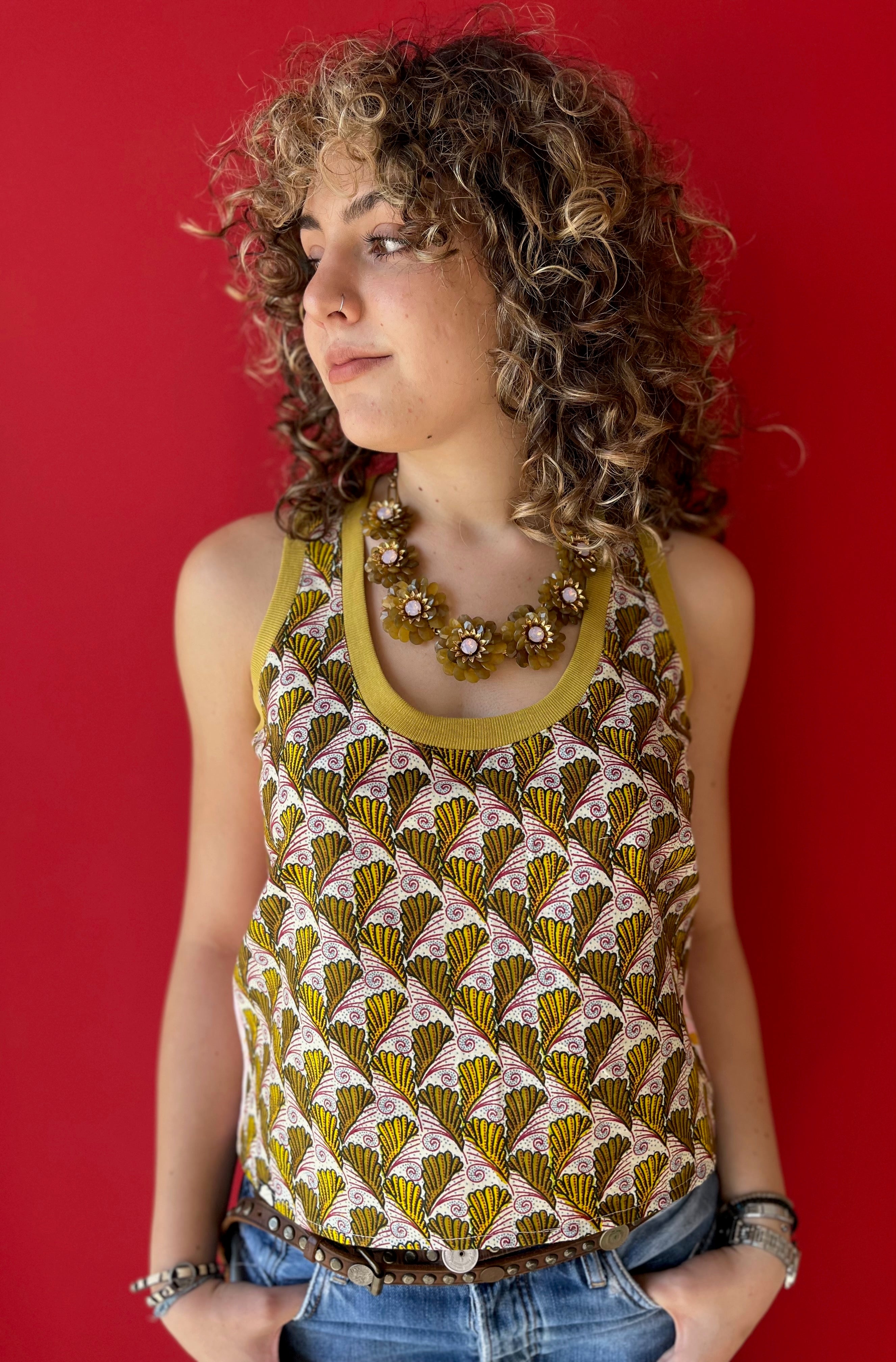 Anika Racer Tank